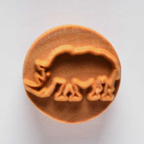 MKM Charging Rhino Stamp